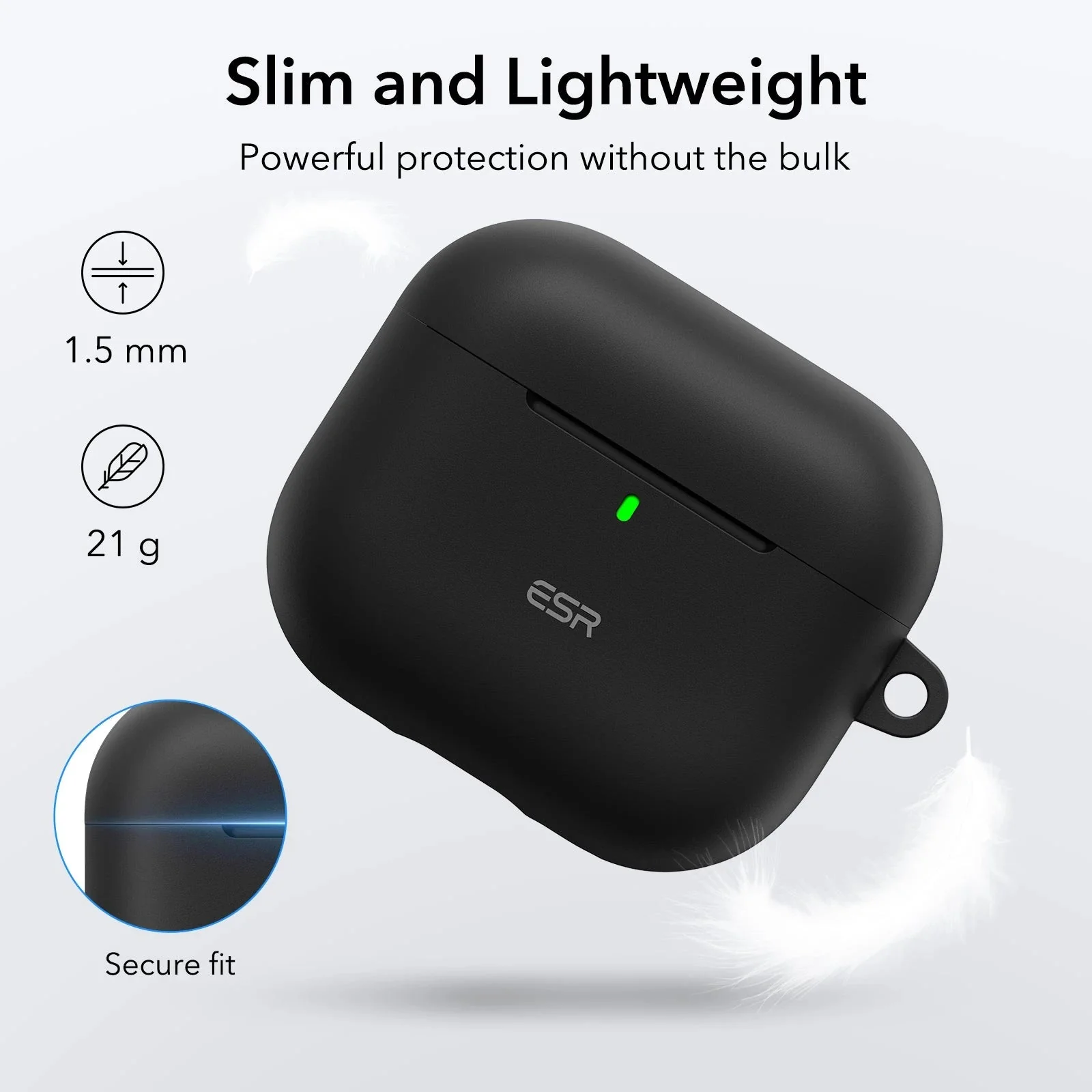 AirPods 4 Cloud Soft Case (HaloLock) - Pink - Image 5