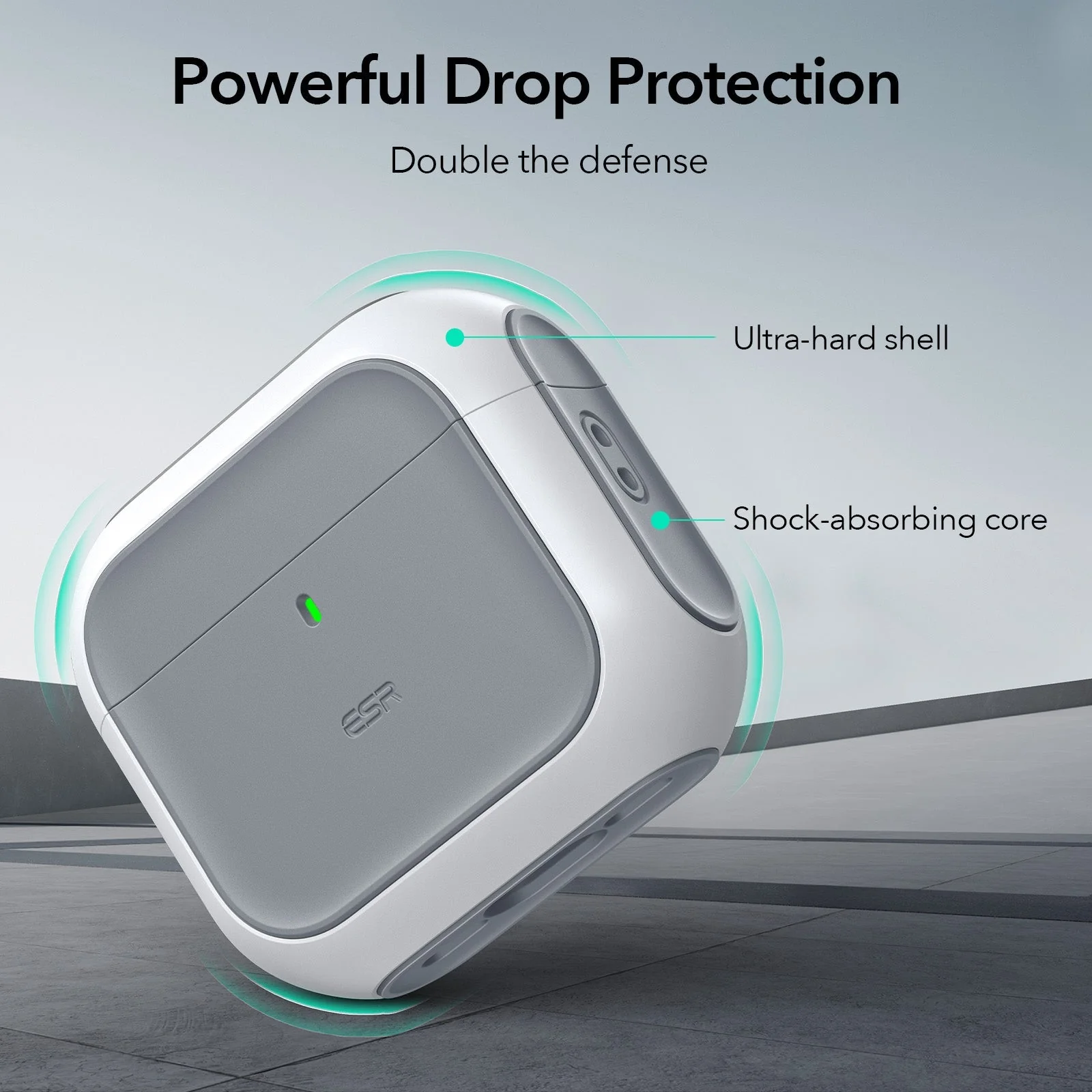 AirPods 4 Orbit Hybrid Case (HaloLock) - Red - Image 5