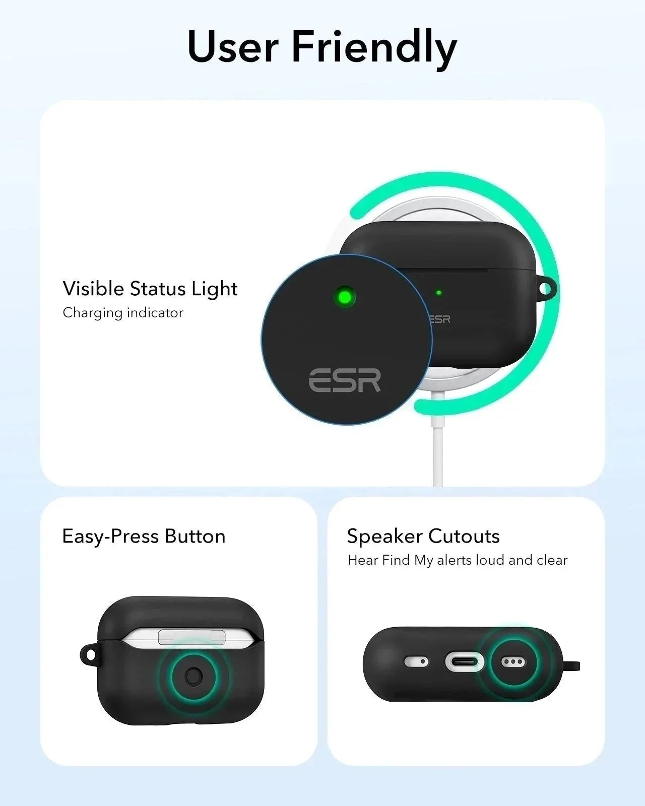 AirPods Pro (2023/2022/2019) Cloud Soft Case - Brilliant White - Image 8