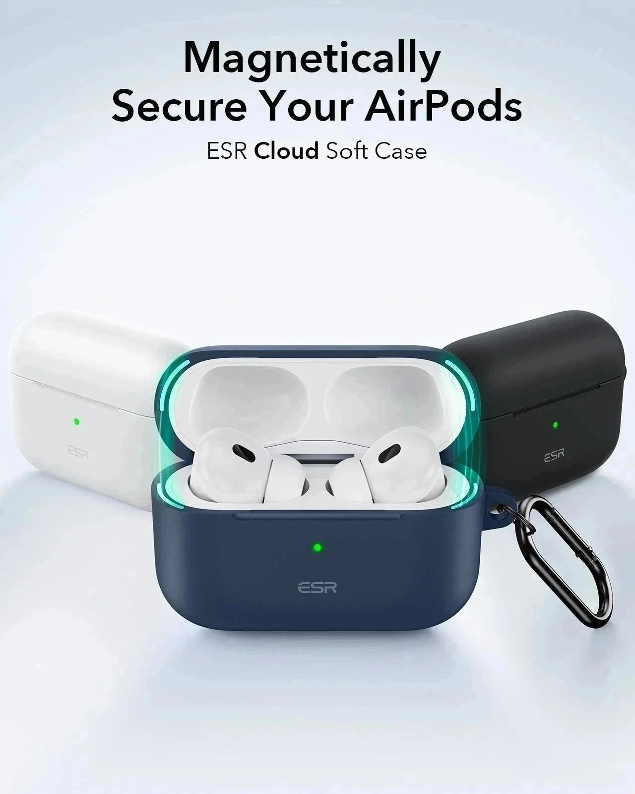 AirPods Pro (2023/2022/2019) Cloud Soft Case - Green - Image 3