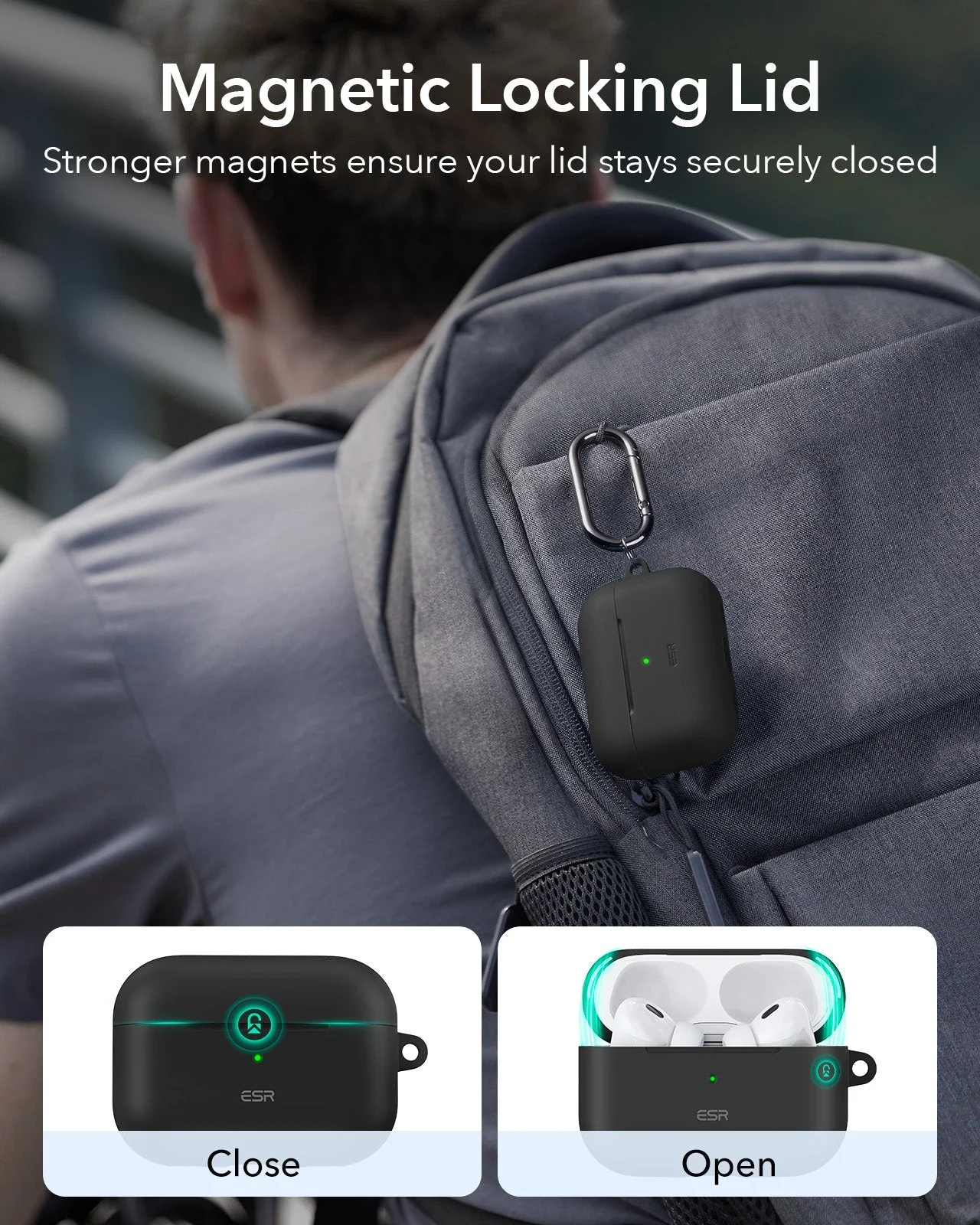 AirPods Pro (2023/2022/2019) Cloud Soft Case - Green - Image 4