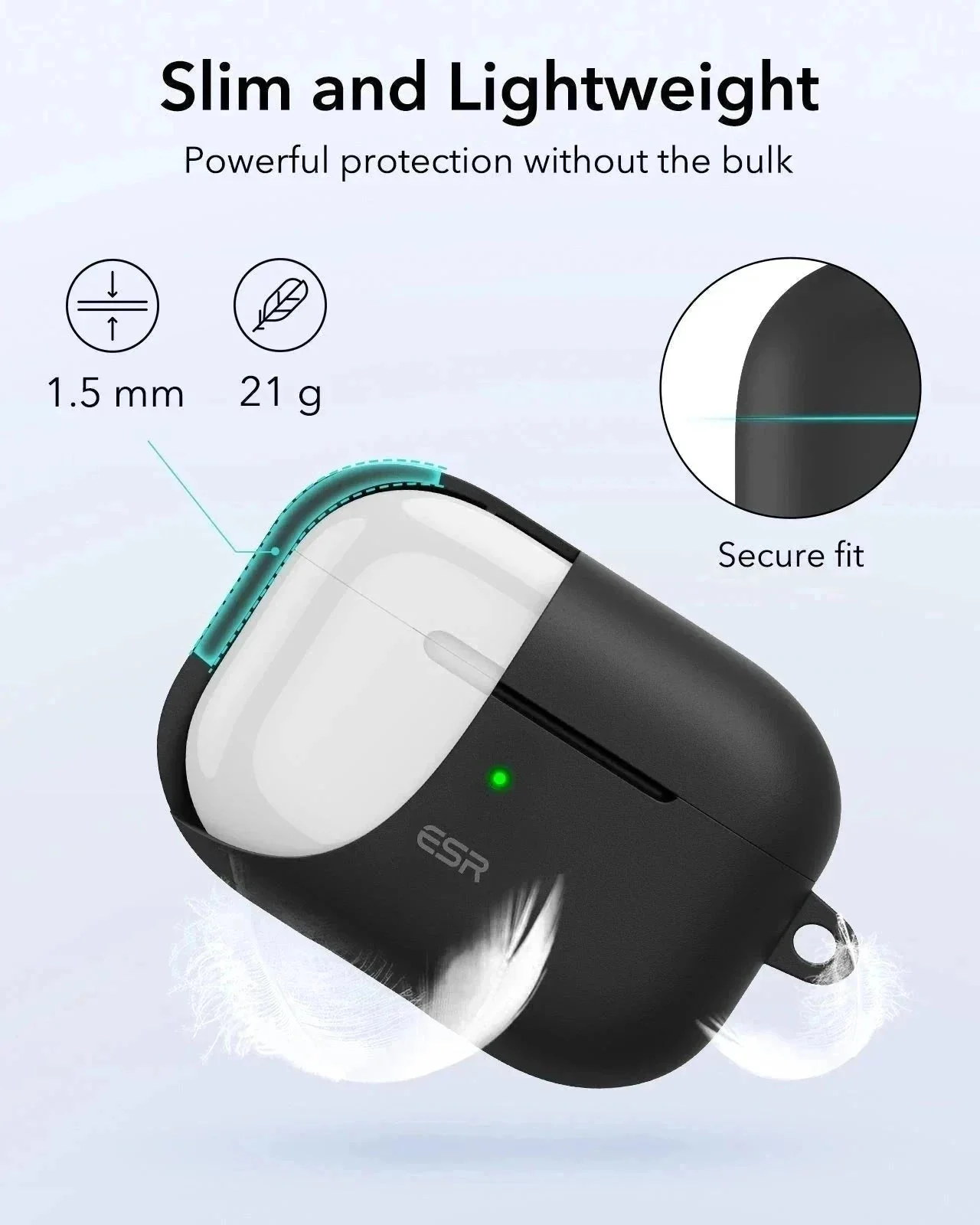AirPods Pro (2023/2022/2019) Cloud Soft Case - Green - Image 5