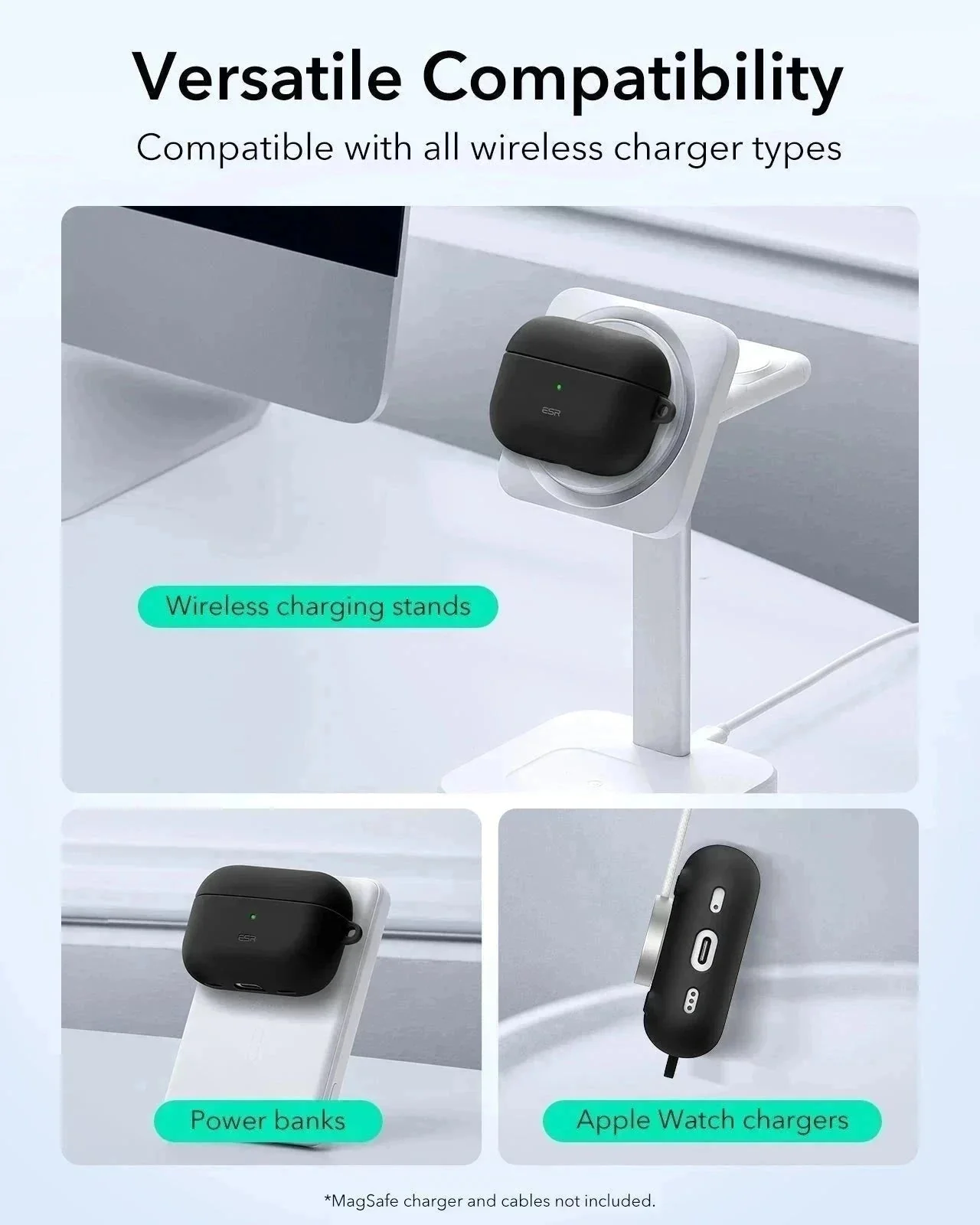 AirPods Pro (2023/2022/2019) Cloud Soft Case (HaloLock) - Green - Image 7