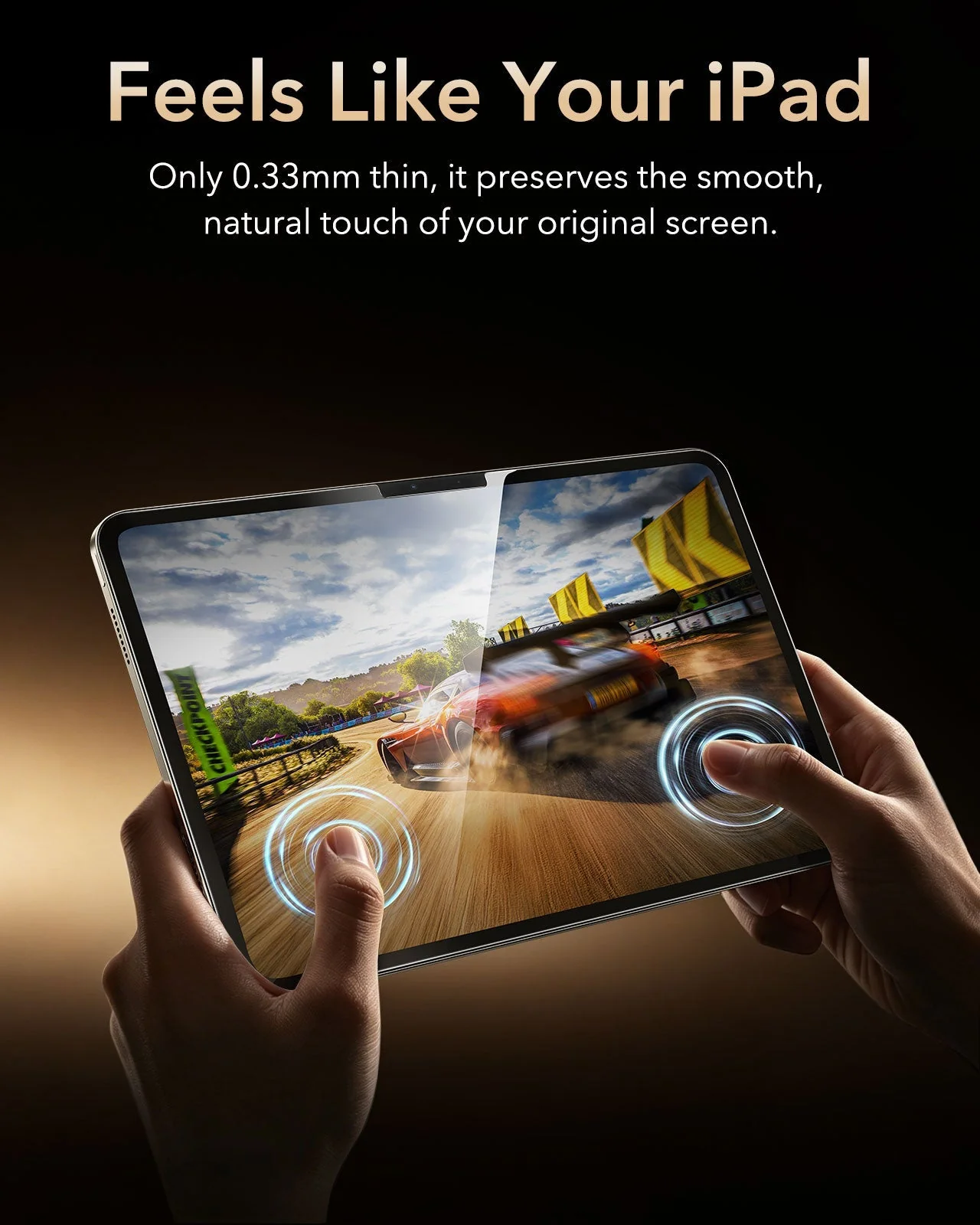 iPad Air 11" (2025) UltraFit Armorite® Pro Screen Protector - 1 Pack - Image 8