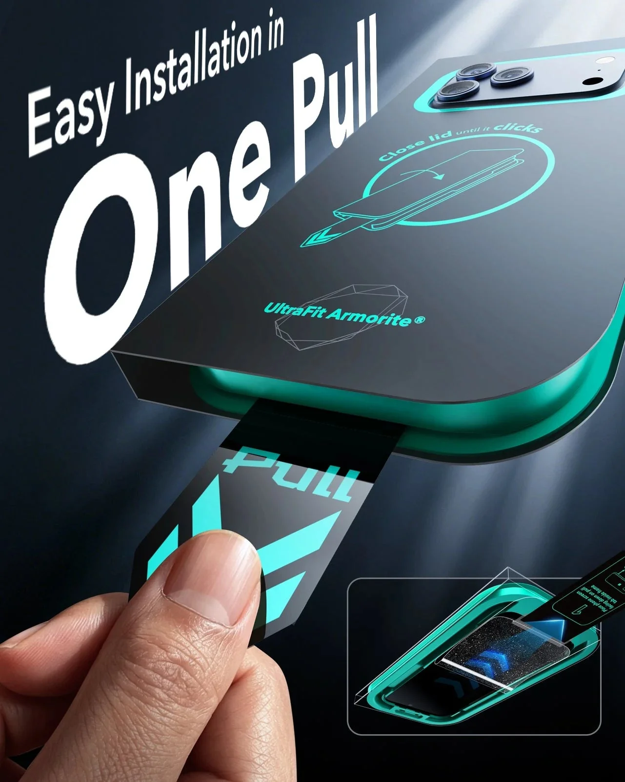 iPhone 17 Pro UltraFit Armorite®️ Screen Protector - 2 Pack - Image 4