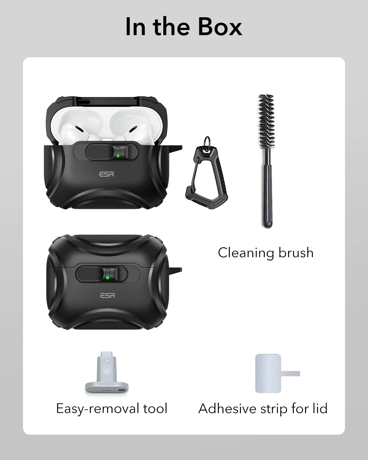 25W CryoBoost Magnetic Car Charger and AirPods Pro 3 FlickLock Case Bundle - Black - Image 17