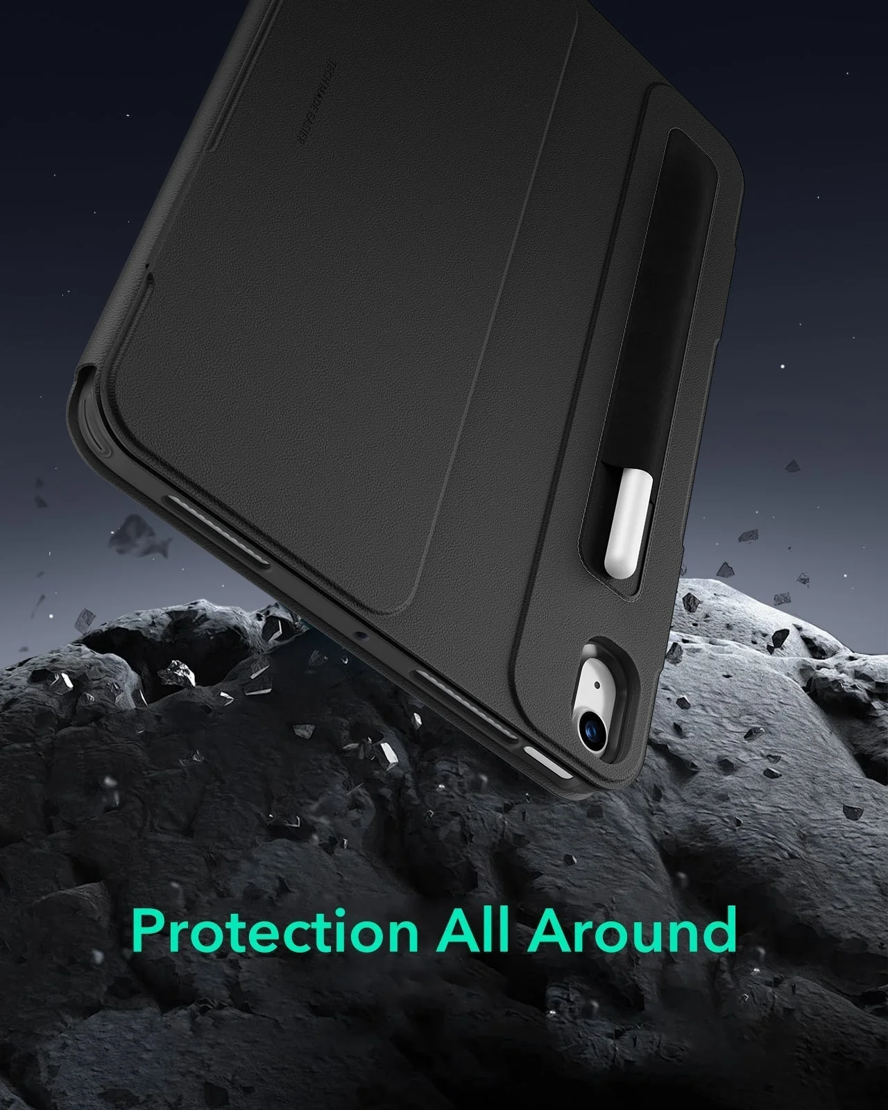 iPad Air 11" (M4) 2026 Bundle Shift Magnetic Case & Armorite® Paper-Feel Protection - Black - Image 8