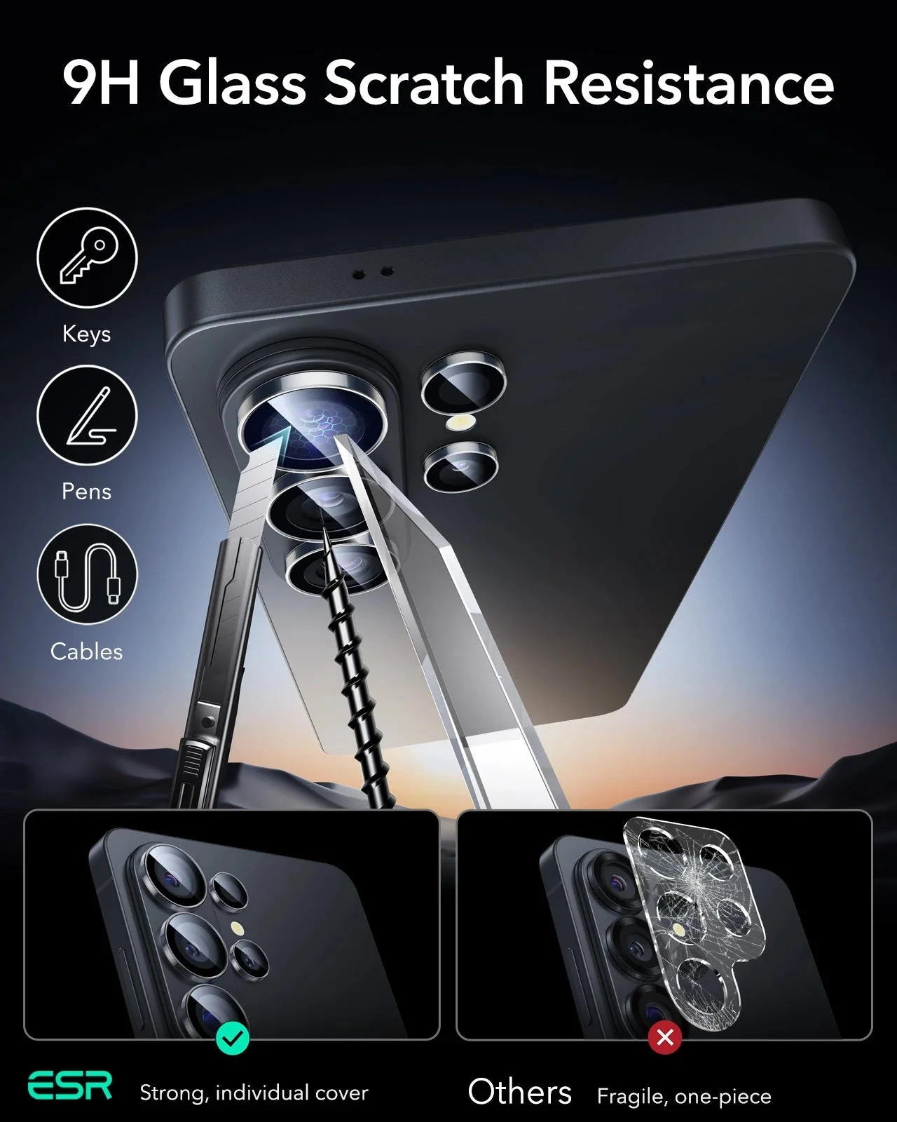 Galaxy S26 Ultra Bundle Classic Hybrid Magnetic Case (Stash Stand) and Armorite® Screen Protector - Clear - Image 16
