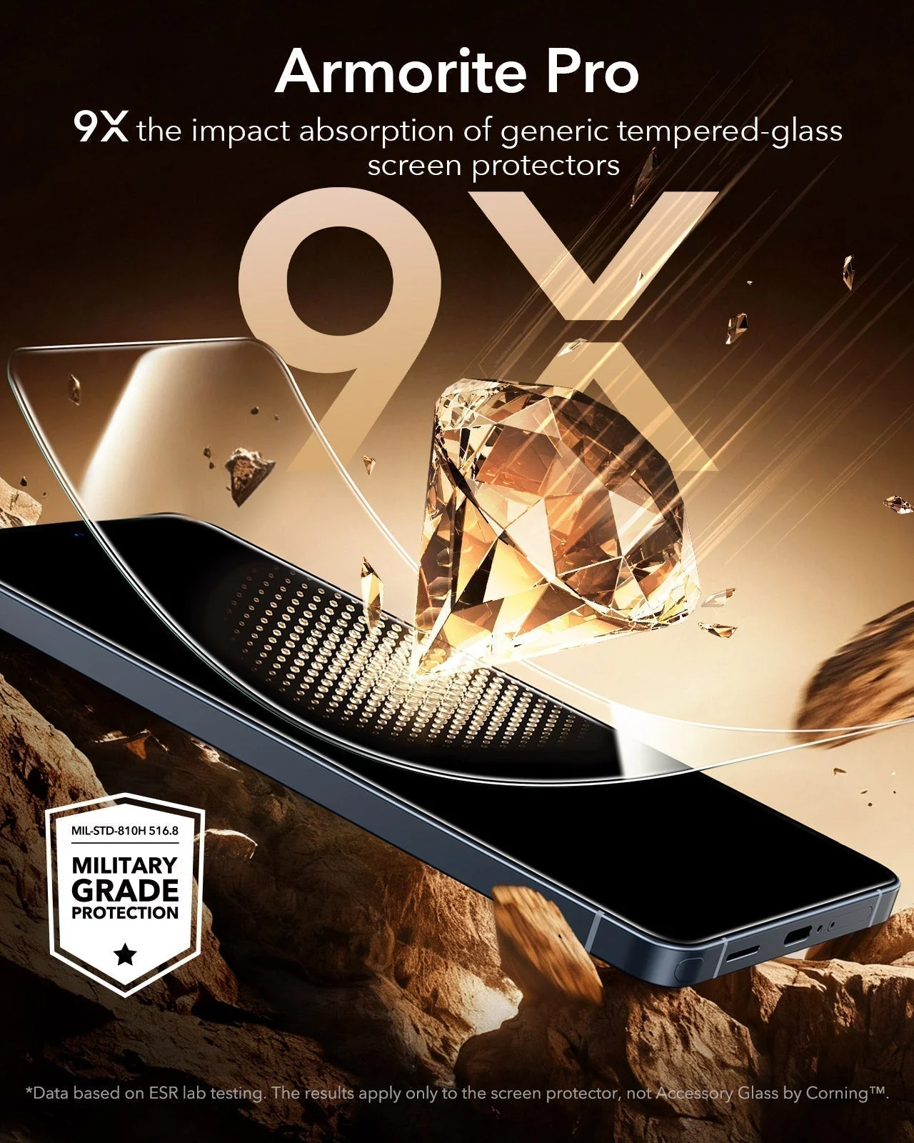 Galaxy S26 Ultra Bundle Classic Hybrid Magnetic Case and ArmoriteĀ® Pro Screen Protector - Clear Grey - Image 8