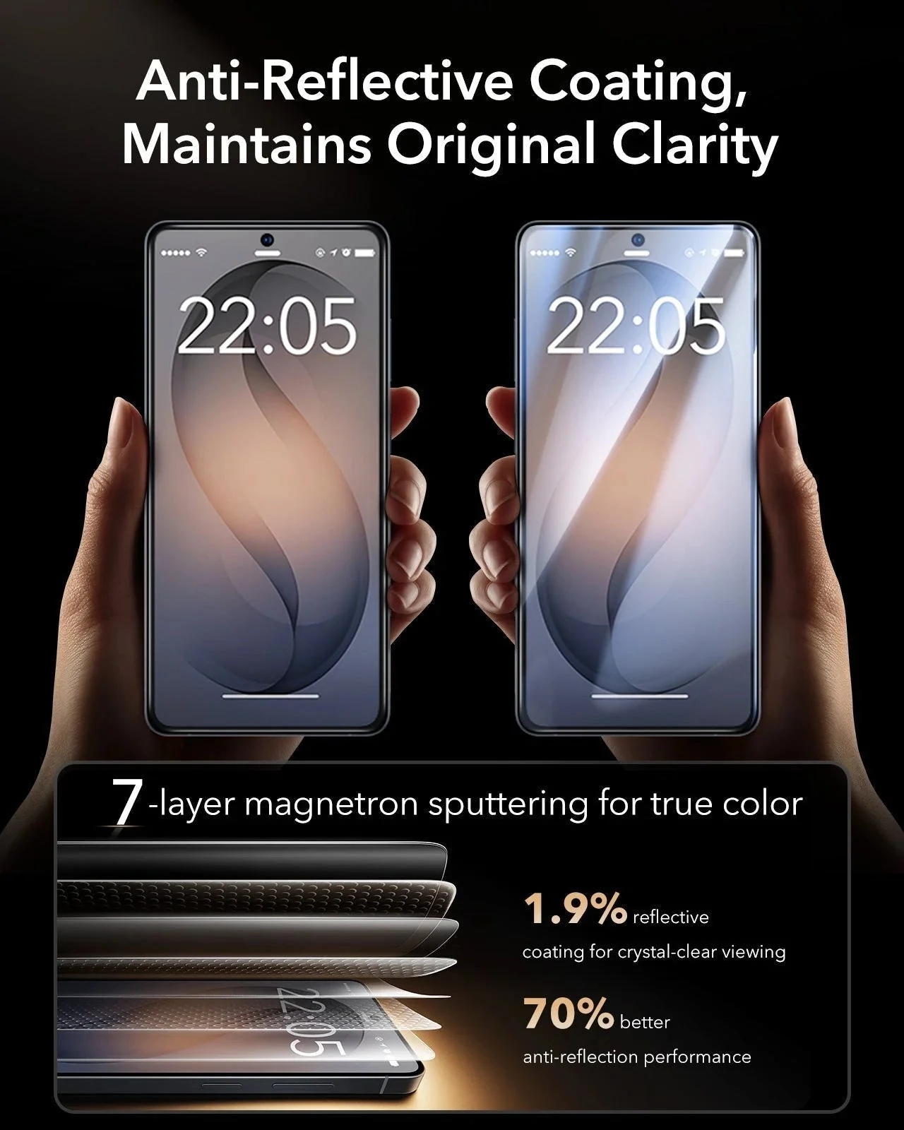 Galaxy S26 Ultra Bundle Classic Hybrid Magnetic Case (Stash Stand) and Armorite® Pro Screen Protector - Frosted Black - Image 10