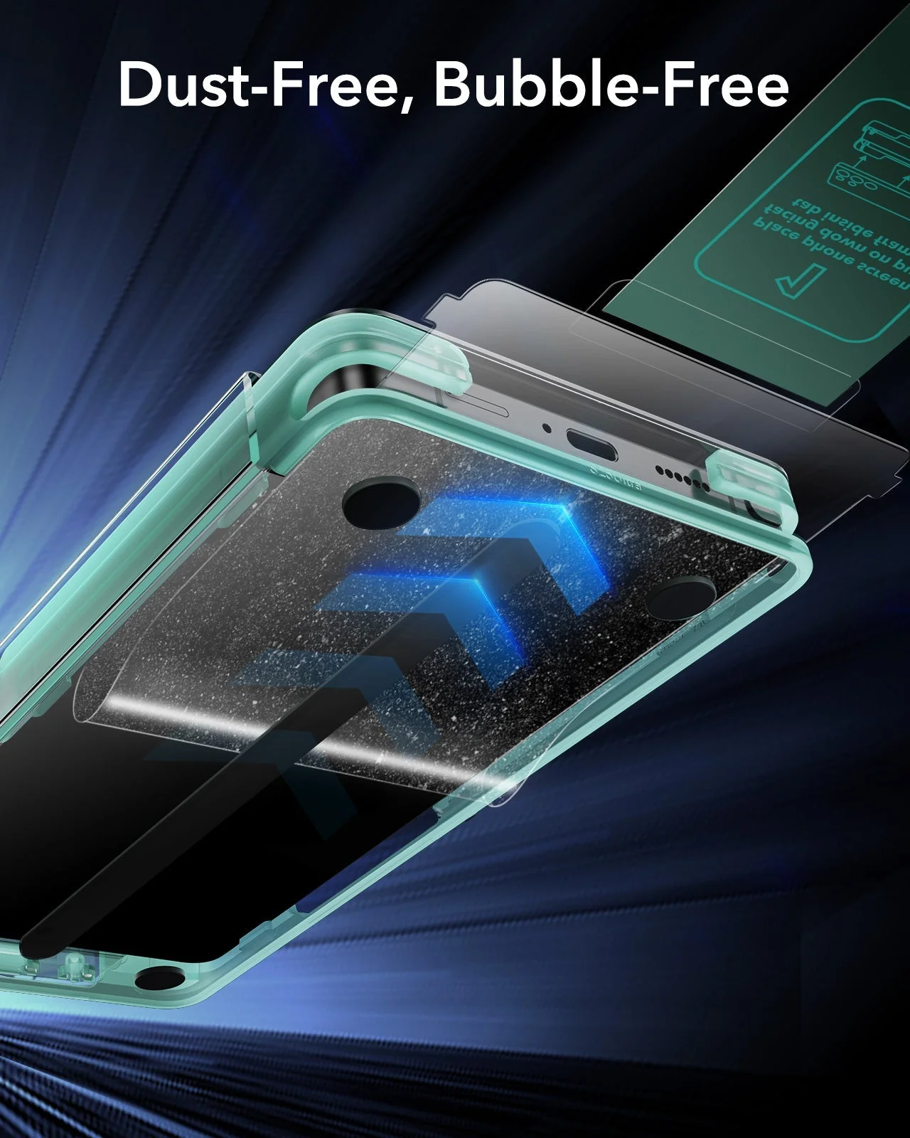 Galaxy S25 Ultra HaloLock Classic Hybrid Case Protection Bundle - Clear - Image 7