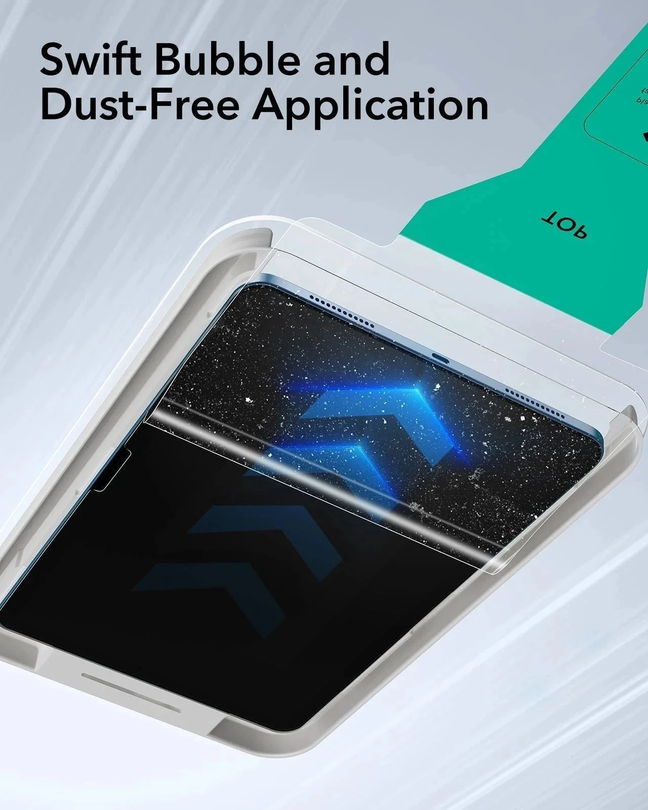 iPad 11" (A16, 2025) Paper-Feel Tempered-Glass Screen Protector Set - 2 Paper-Feel Tempered-Glass + 2 UltraFit Classic - Image 12