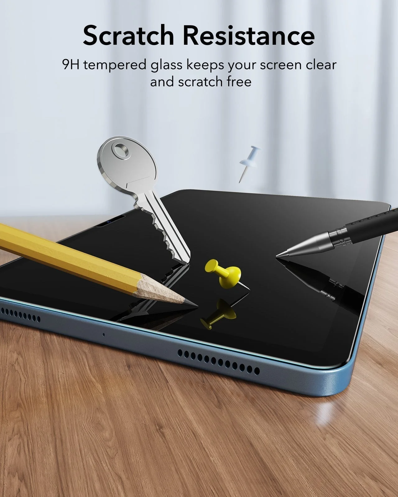 iPad 11" (A16, 2025) Paper-Feel Tempered-Glass Screen Protector Set - 2 Paper-Feel Tempered-Glass + 2 UltraFit Classic - Image 14