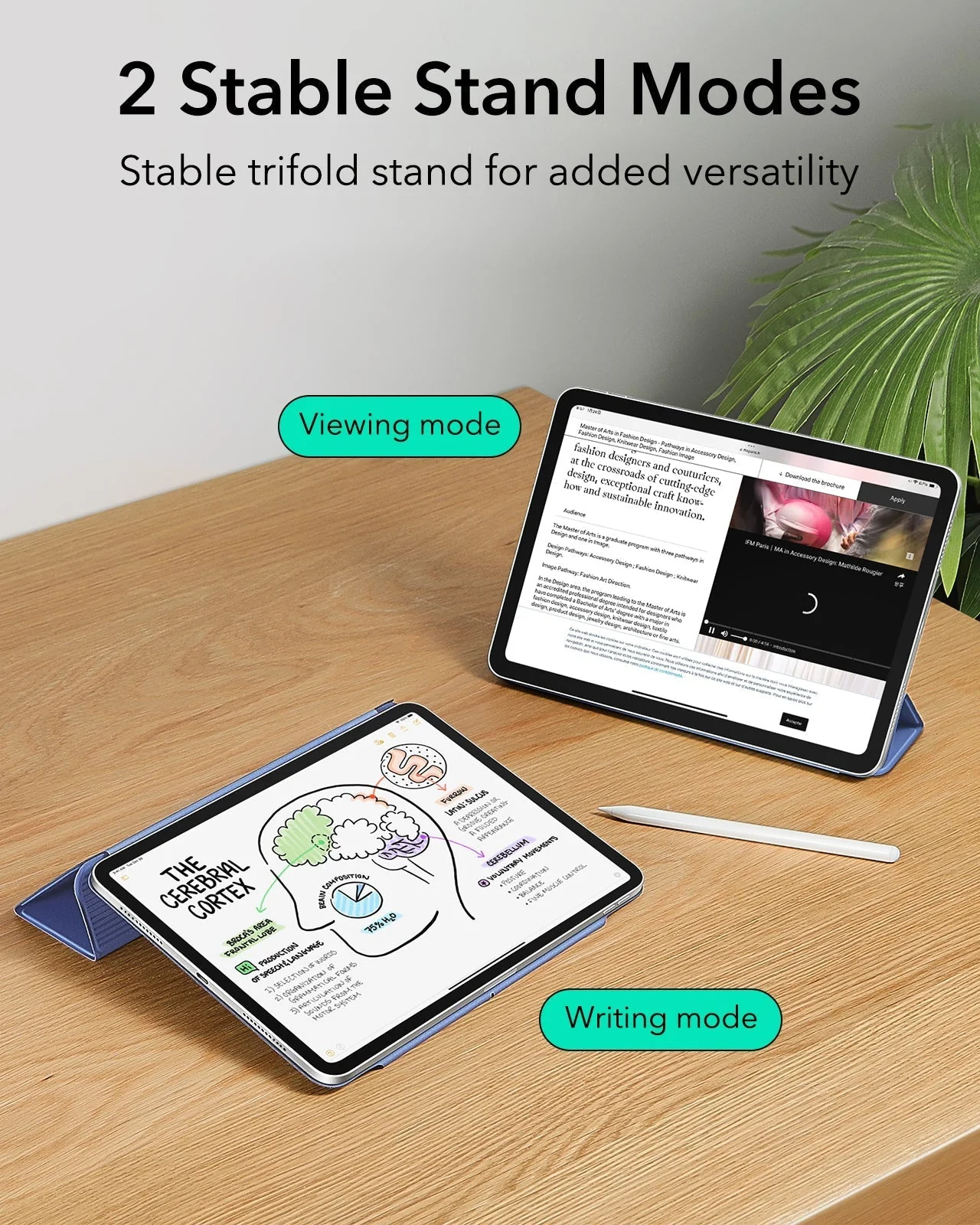 iPad Air 11ʺ (2025/2024) Rebound Art Bundle - Navy Blue - Image 8