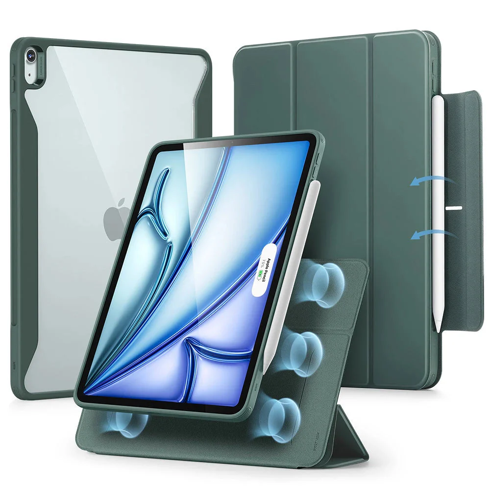 iPad Air 11" (2025) Rebound Hybrid Case 360 - Forest Green