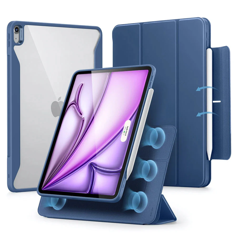 iPad Air 13″ (2025) Rebound Hybrid Case 360 - Navy Blue