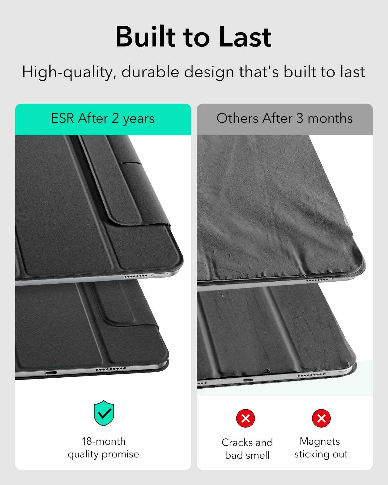 iPad mini 7/mini 6 Rebound Magnetic Case - Navy Blue - Image 5