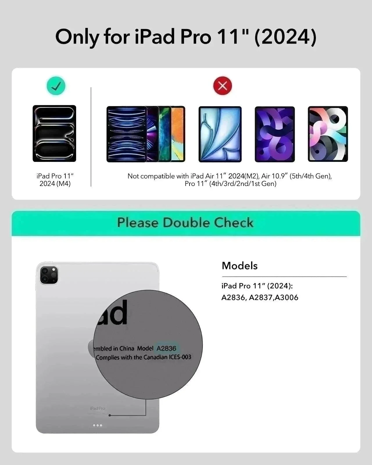 iPad Pro 11ʺ (2024) Rebound Magnetic Keyboard Case 360 Paper-Feel Bundle - UK Layout-Black - Image 2