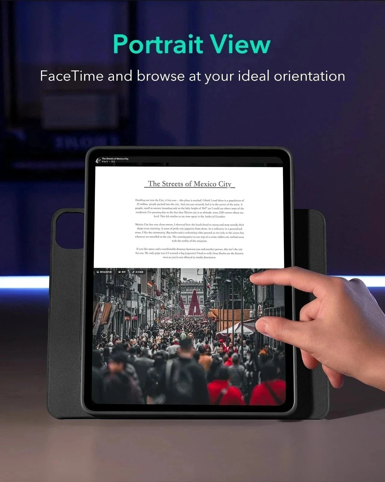iPad Pro 13ʺ (2024) Shift Magnetic Case - Titanium - Image 5