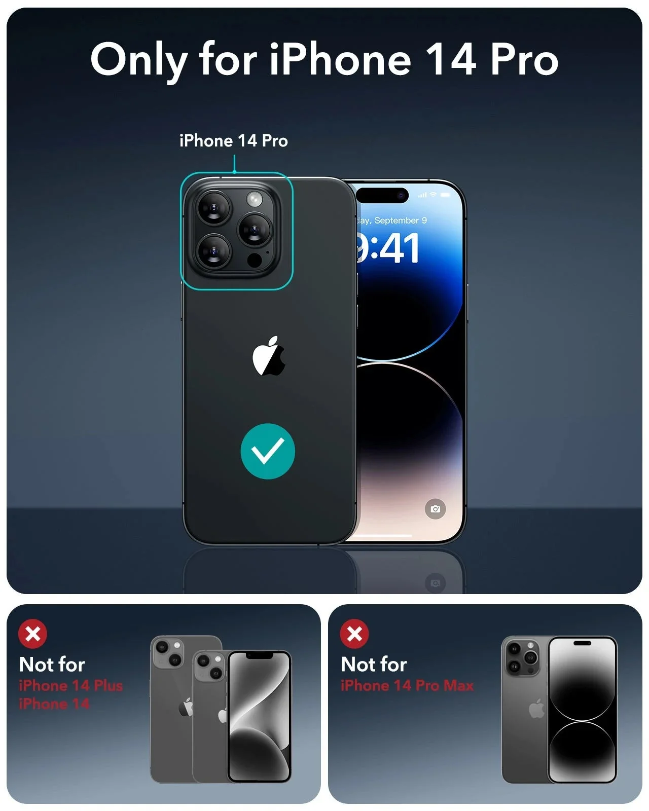 iPhone 14 Pro UltraFit Armorite Screen Protector - 3 Pack - Image 9