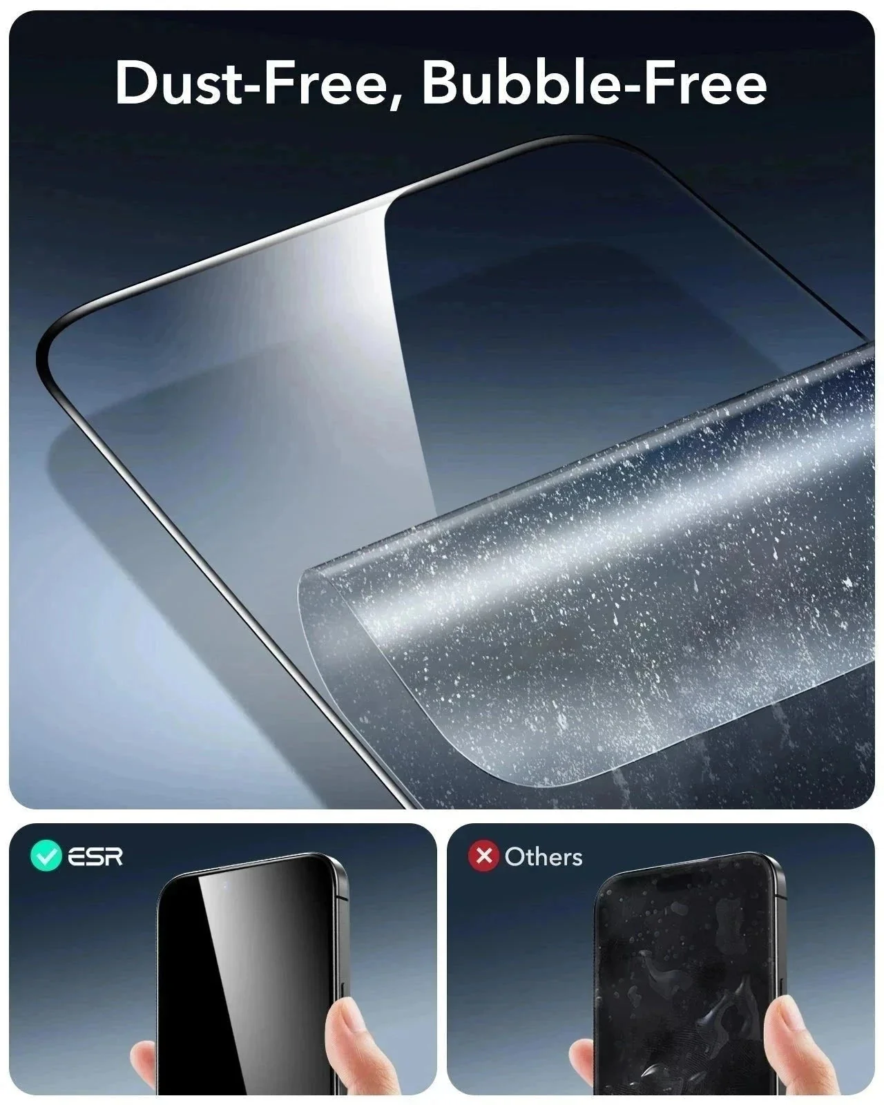 iPhone 16 Classic Hybrid Magnetic Case Protection Bundle (Camera Control, Stash Stand) - Clear Blue - Image 11