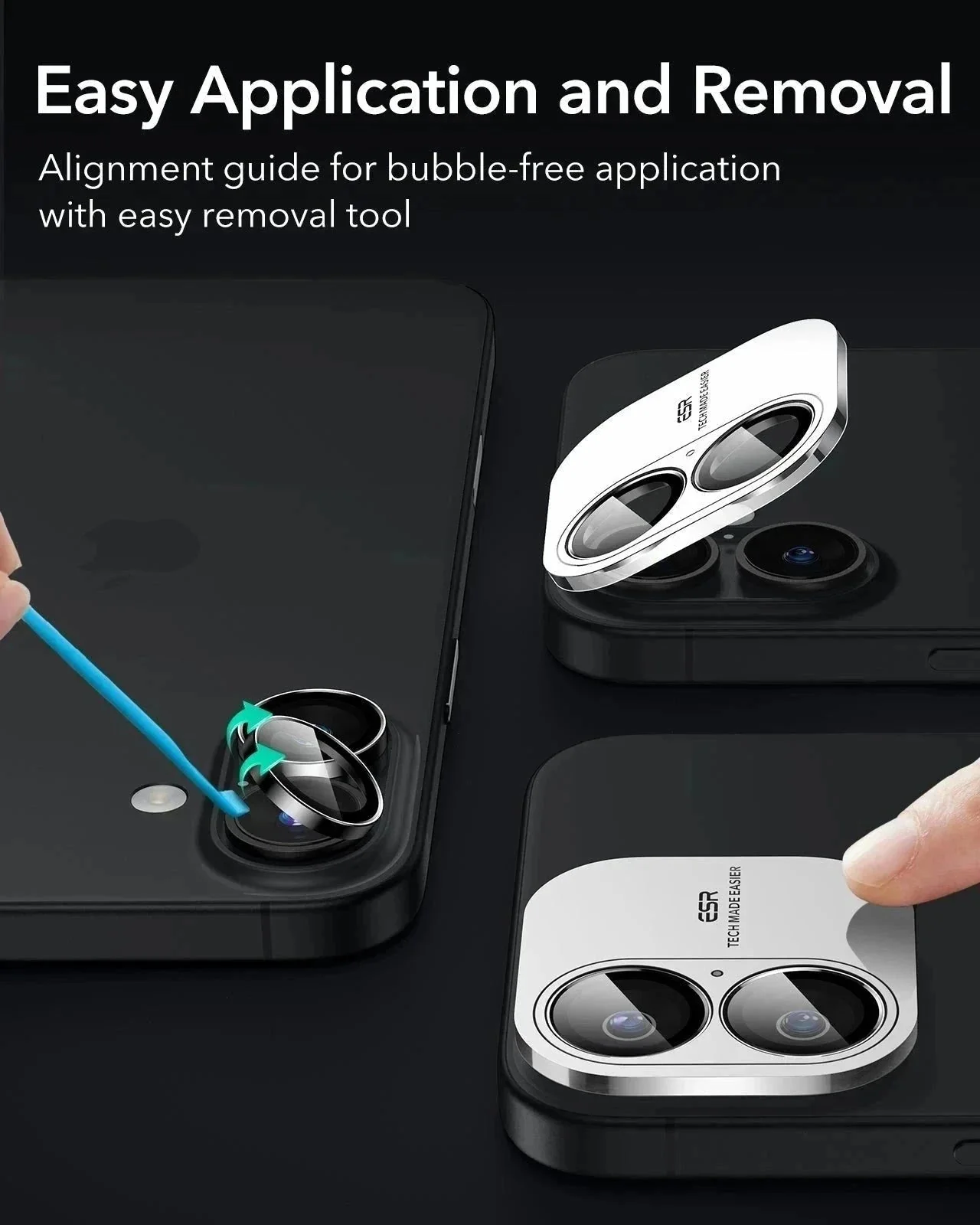 iPhone 16 Plus Classic Hybrid Magnetic Case (Camera Control) & Screen Protection Bundle - Clear Green - Image 16
