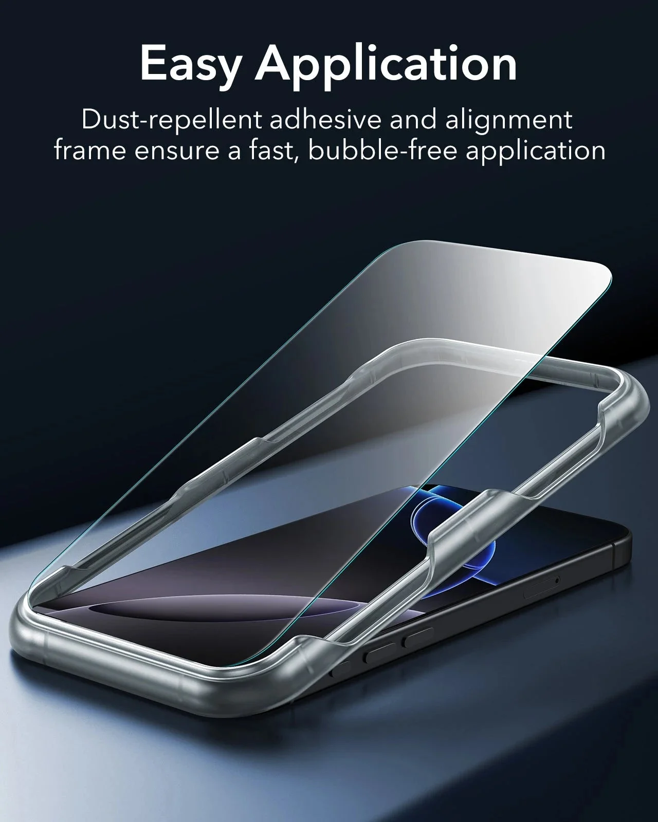iPhone 16 Pro Classic Pro Case (HaloLock) Set - Frosted Black - Image 8