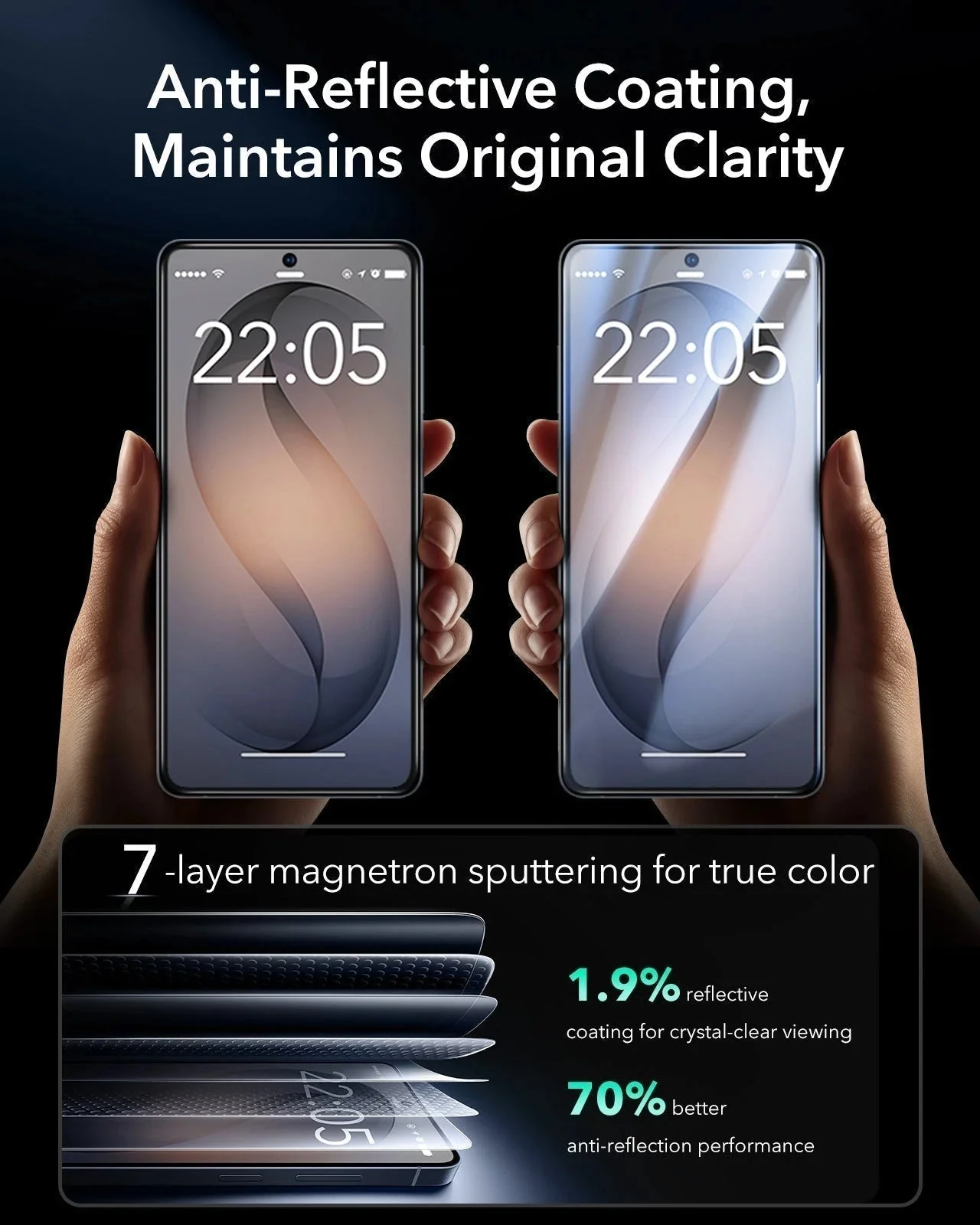 Galaxy S26 Ultra Bundle Cyber Tough Magnetic Case (Stash Stand) and Armorite® Screen Protector - Navy Blue - Image 10