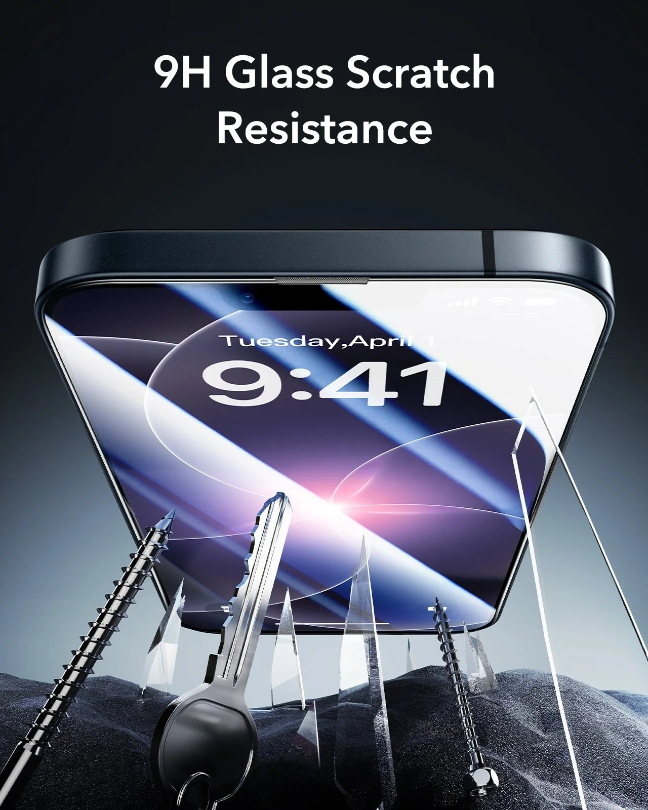 iPhone 17e Bundle Cyber Tough Magnetic Case & Armorite® Screen Protector - Navy Blue - Image 10