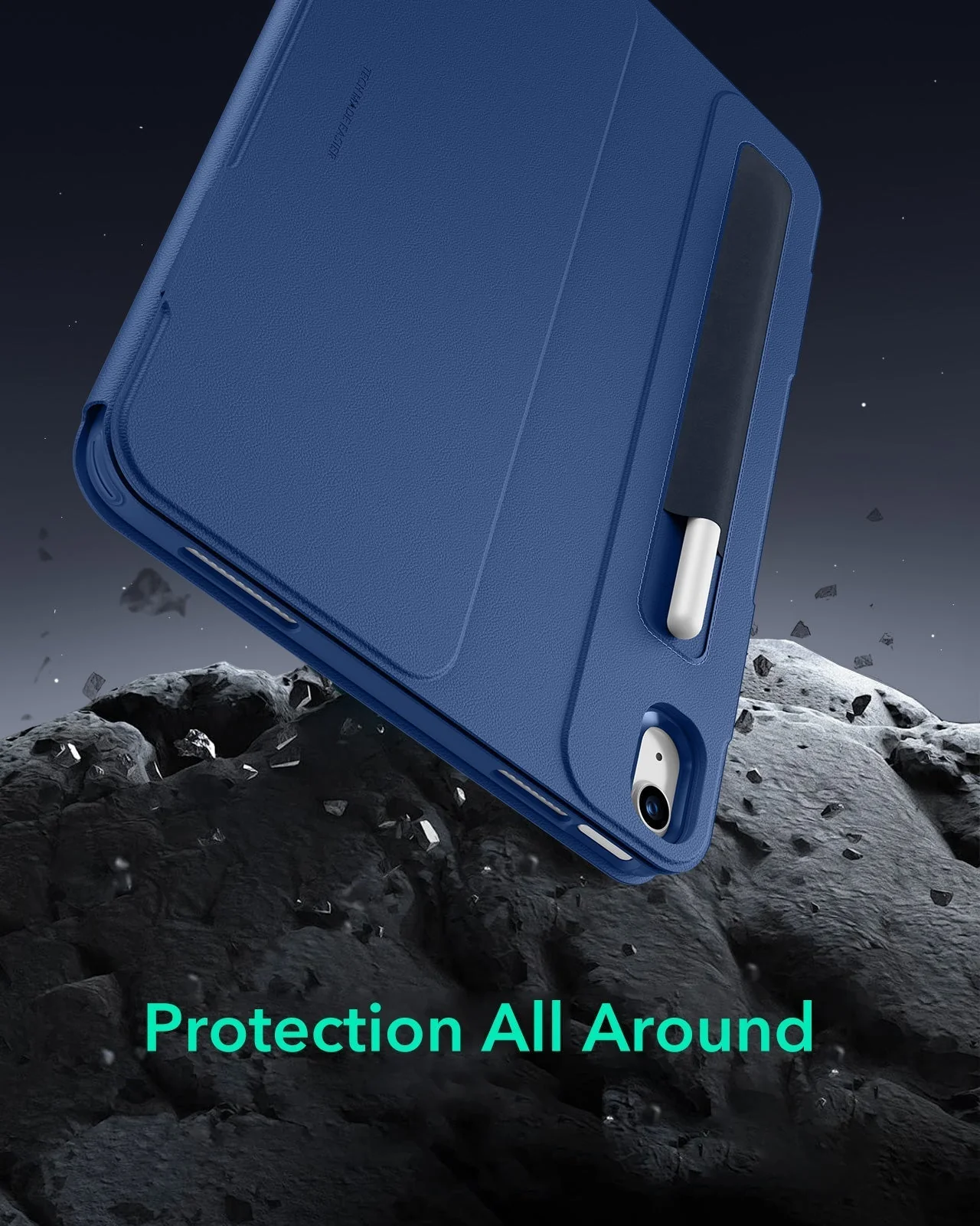 iPad Air 13" (M4) 2026 Bundle Shift Magnetic Case & Armorite® Paper-Feel Protection - Navy Blue - Image 8