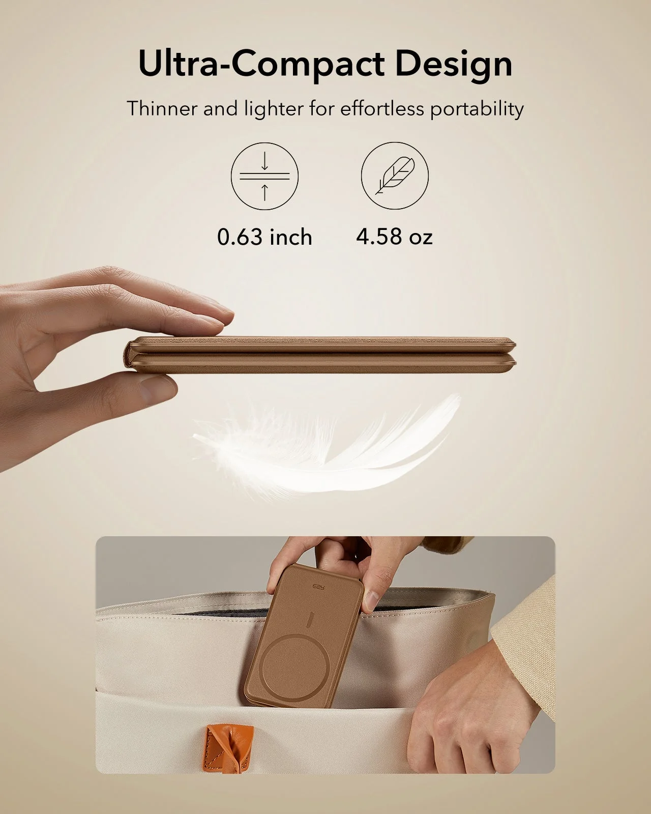 15W 3-in-1 Travel Wireless Charging Set - Black - UK Plug - Image 7