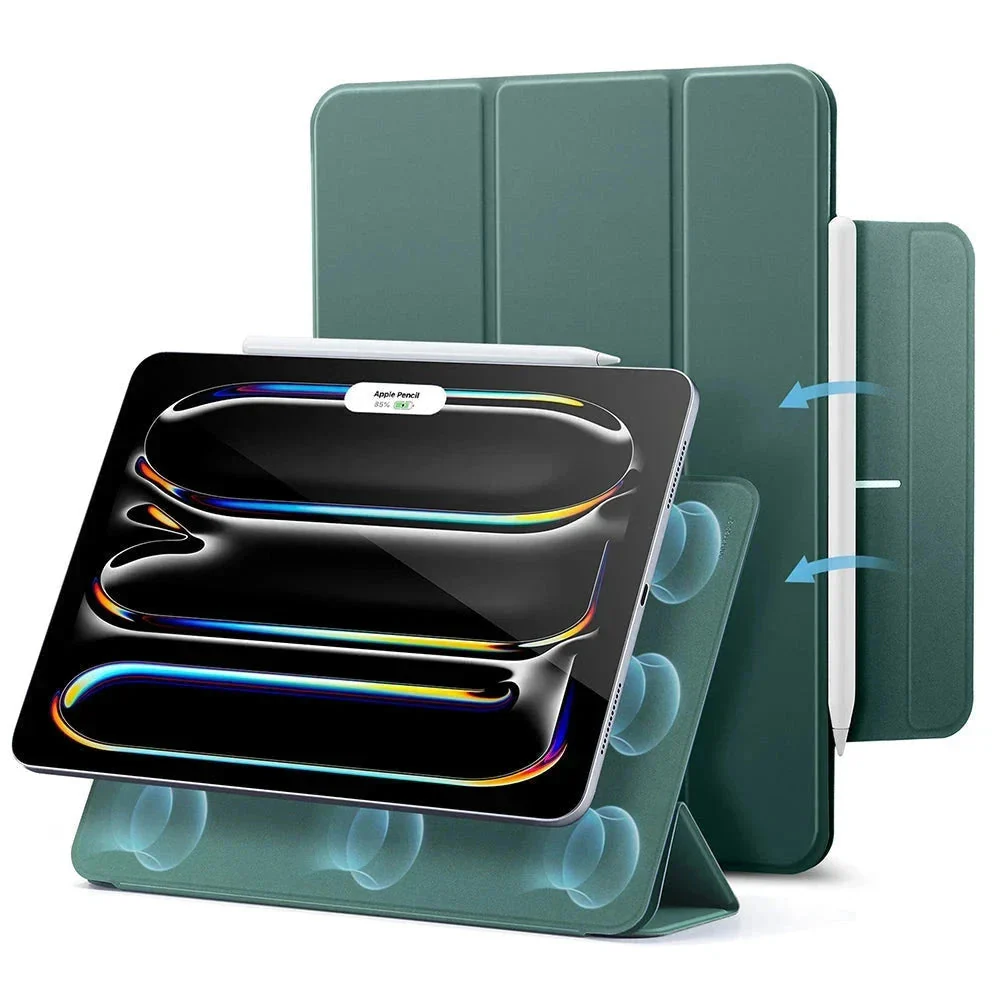 iPad Pro 13ʺ (2024) Rebound Magnetic Case - Forest Green
