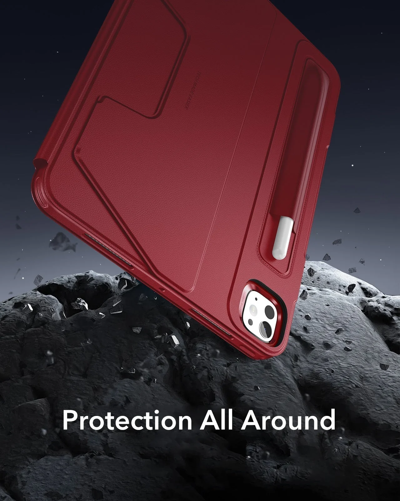 iPad Pro 13" (2025) Bundle Shift Magnetic Case & Armorite® Protection - Red - Image 8
