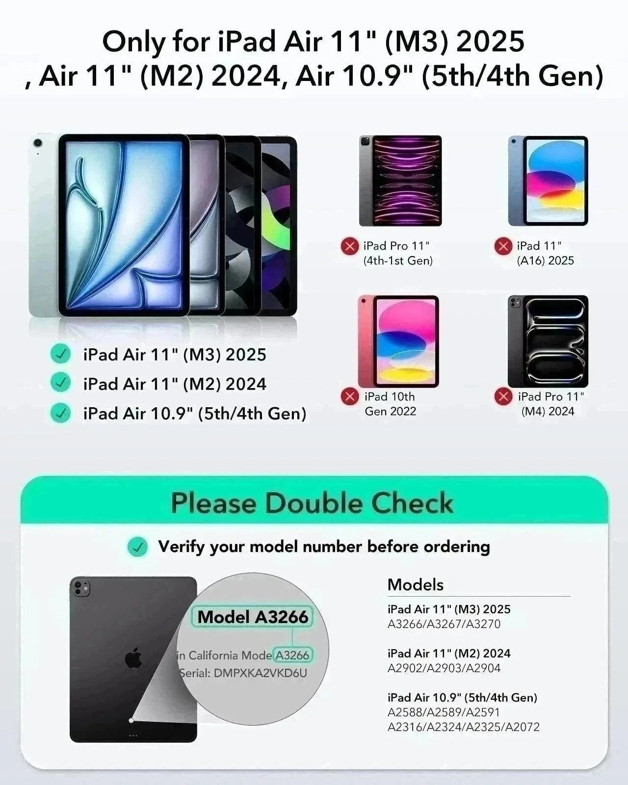iPad Air 11" (M3) 2025 Bundle Shift Keyboard Case, Geo Digital Pencil, and Screen Protectors -UK Layout-Dark Gray - Image 2